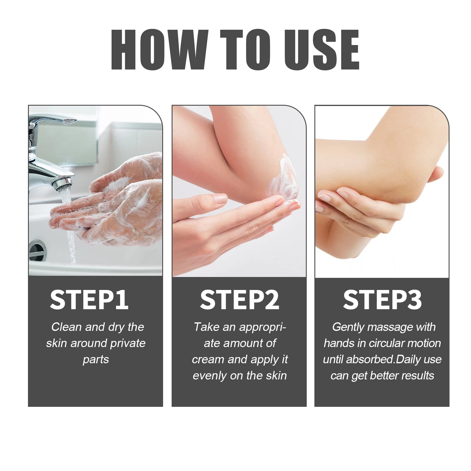 30ml Jaysuing Underarm And Thigh Black Cream Remove Black Spots Melanin Bright White Private Parts Moisturizing Body Lotion