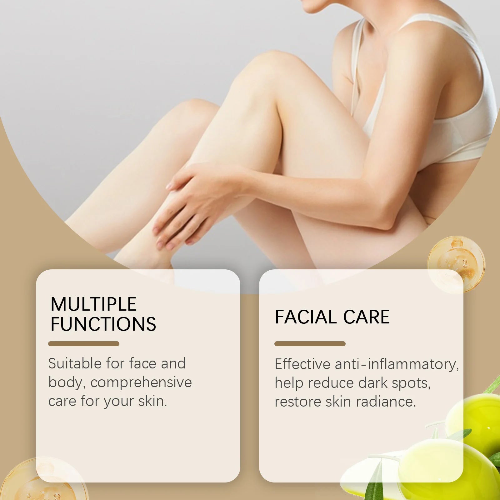 Woodsleep 120g Shea Butter Nourish Skin Lotion Body Moisturizing Reduce Dark Spot Dullness Brighten Skin Lasting Hydrating Cream