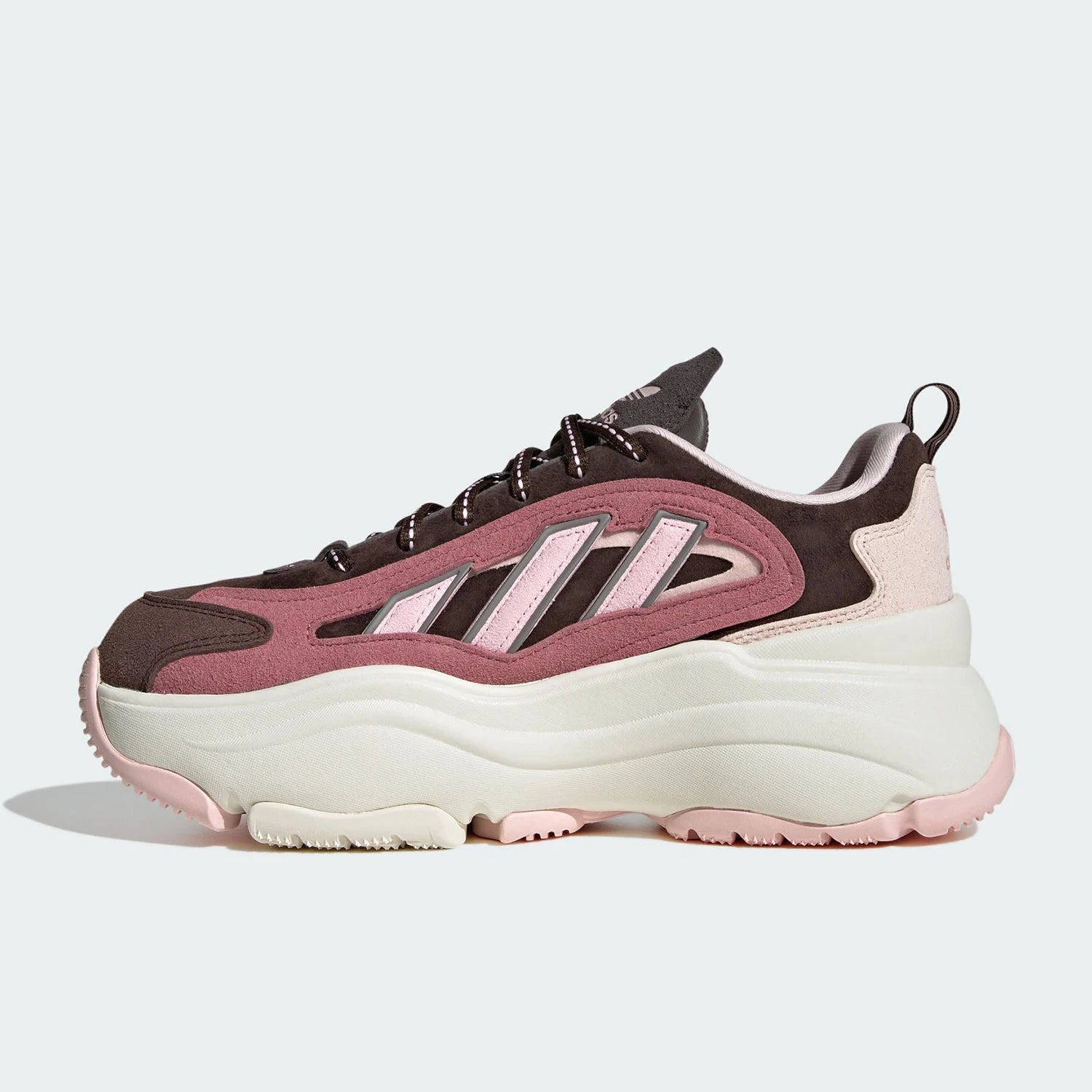 Adidas genuine genuine Three Stripes Women's Classic Thick Sole Sport Dad Shoes JS1657