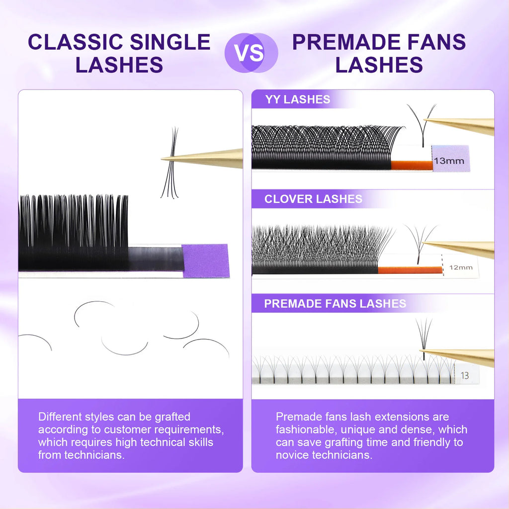 NAGARAKU Eyelashes Makeup classical 0.03mm Individual Eyelash Faux Cils Eyelash Extension for Professionals Soft Natural Mink