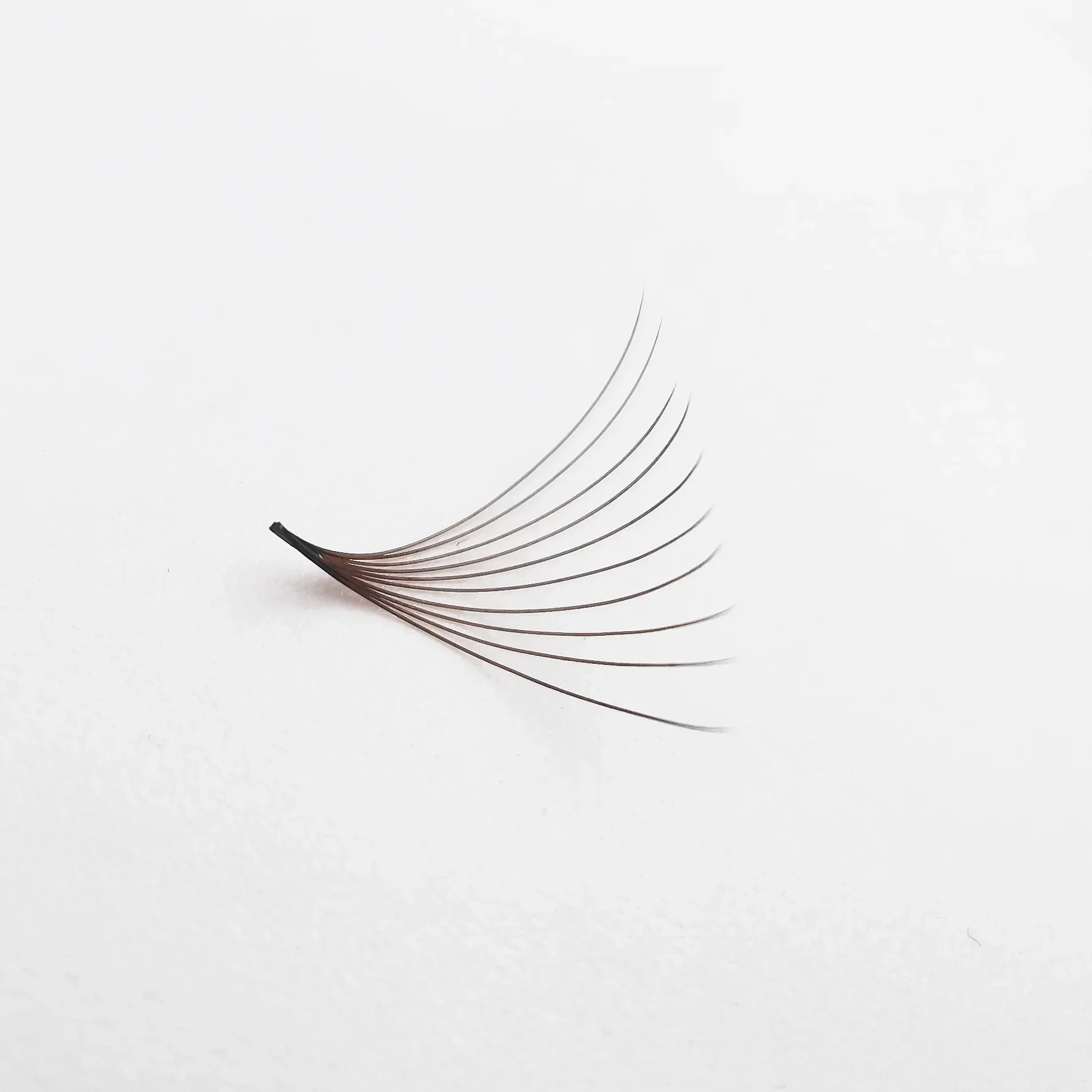 SupMacio Brown Premade Fan Lash Extensions 3D/5D/6D/8D/10D Thin Pointy Base 500 Fans Loose Promade Volume Lashes Makeup Cilio