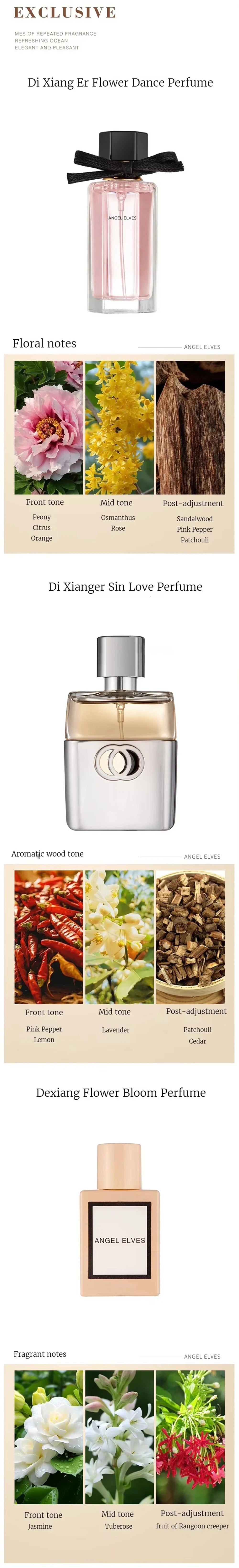 Original High Grade Perfume Women 향수 Floral Scent Spray Feminino Perfumes De Mujer 120ml духи женские стойкие Gift Box 4Pcs Set