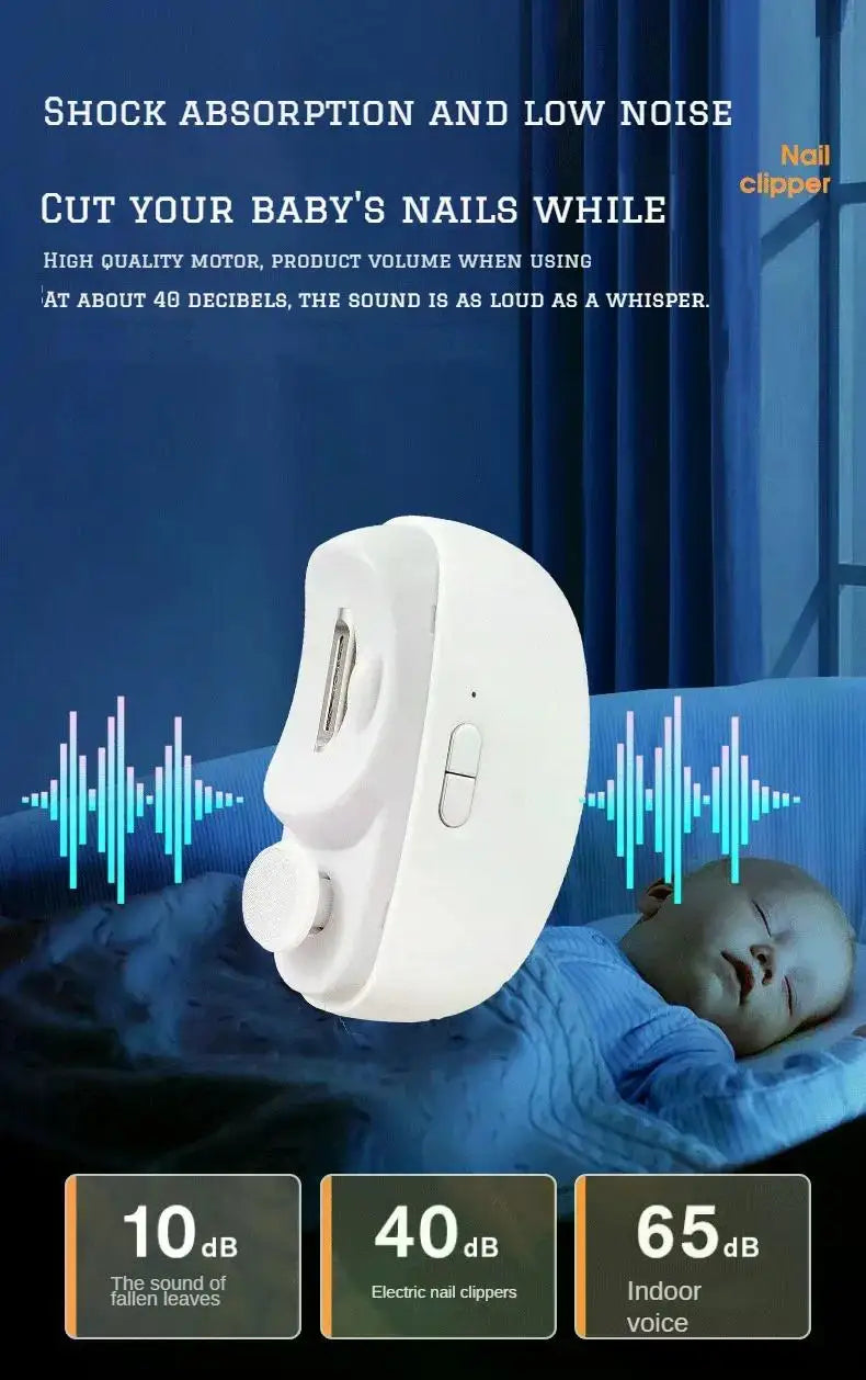 1 Pcs Electric Automatic Nail Clipper Manicure Nail Trimmer For Adult