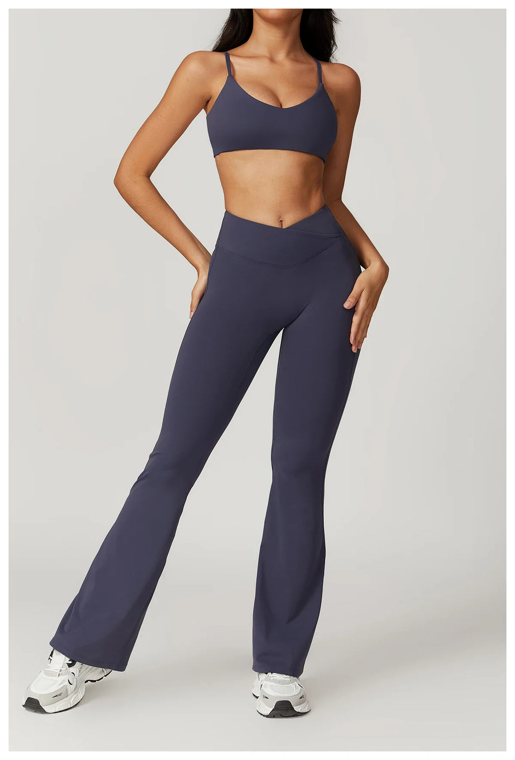 2 Pieces Yoga Set Gym Clothes Sportswear Yoga Suits For Women Fitness Short Sleeve Crop Top Tracksuits Sports Bra Gym Leggings