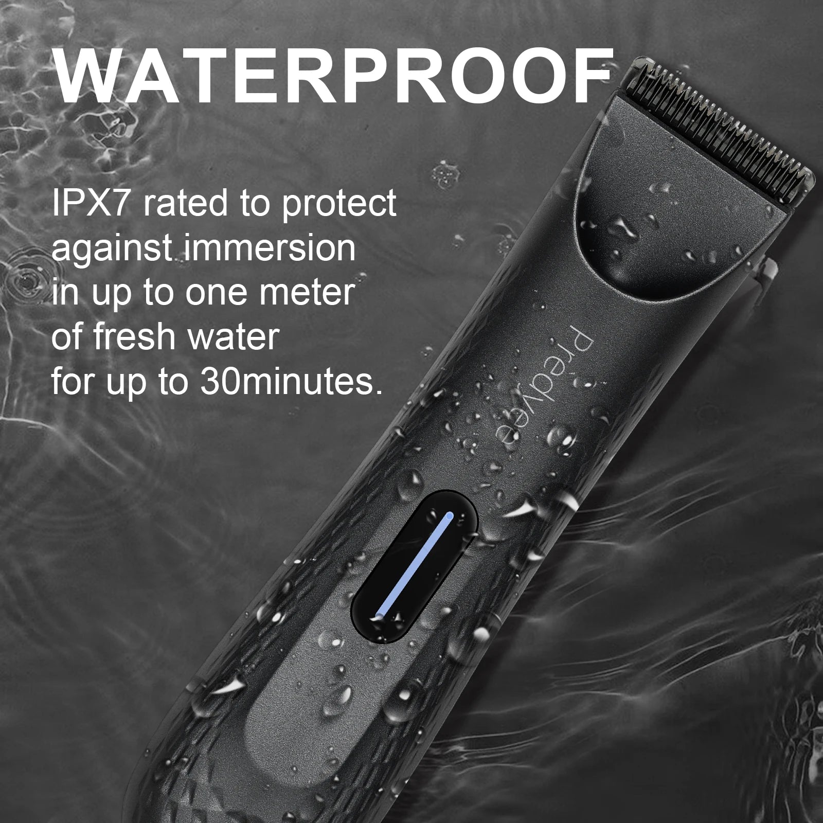 CleanCut Pro - Rasuradora Corporal Impermeable de Precisión