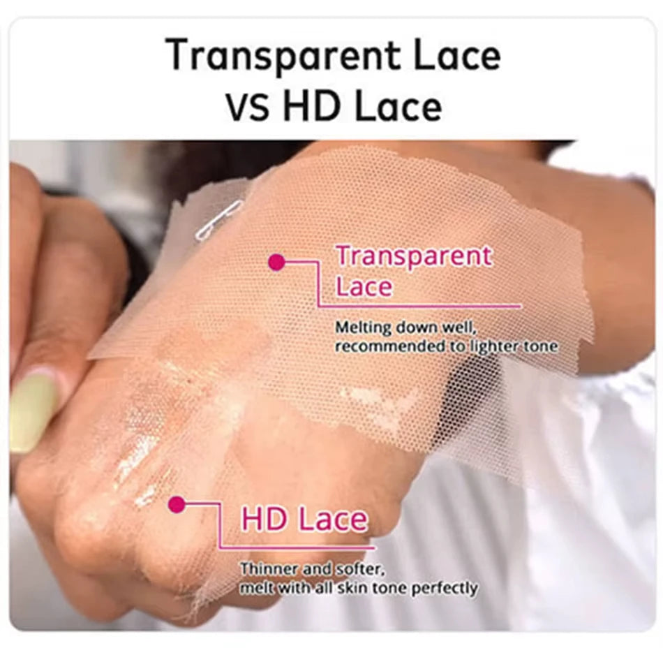 30 40 Inch Natural Black Bone Straight Hair 250 Density 13x6 Hd Transparent Lace Frontal Wig 100% Brazilian Human Hair Wig