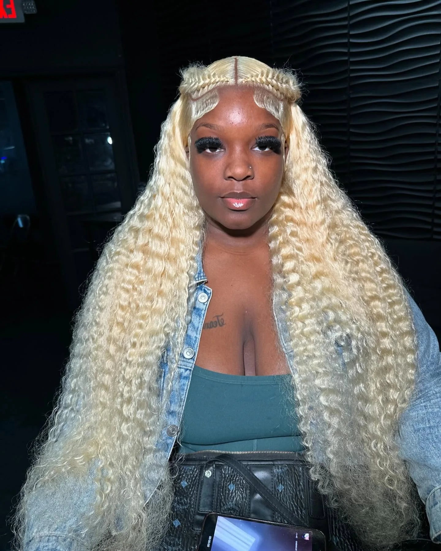 40 Inch Honey Blonde 613 HD Lace Frontal Wig 13x6 Curly Wigs Preplucked Loose Deep Wave Wigs Human Hair 13x4 Lace Frontal Wig