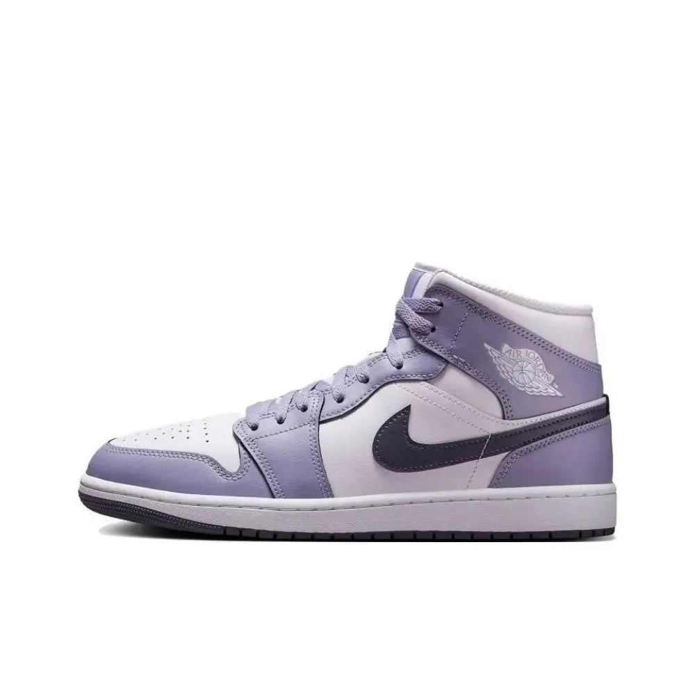 Nike Air Jordan 1 Mid Basketball Shoe Unisex Versatile for Multiple Occasions, Delivering Support and All-day Comfort DV0991-101