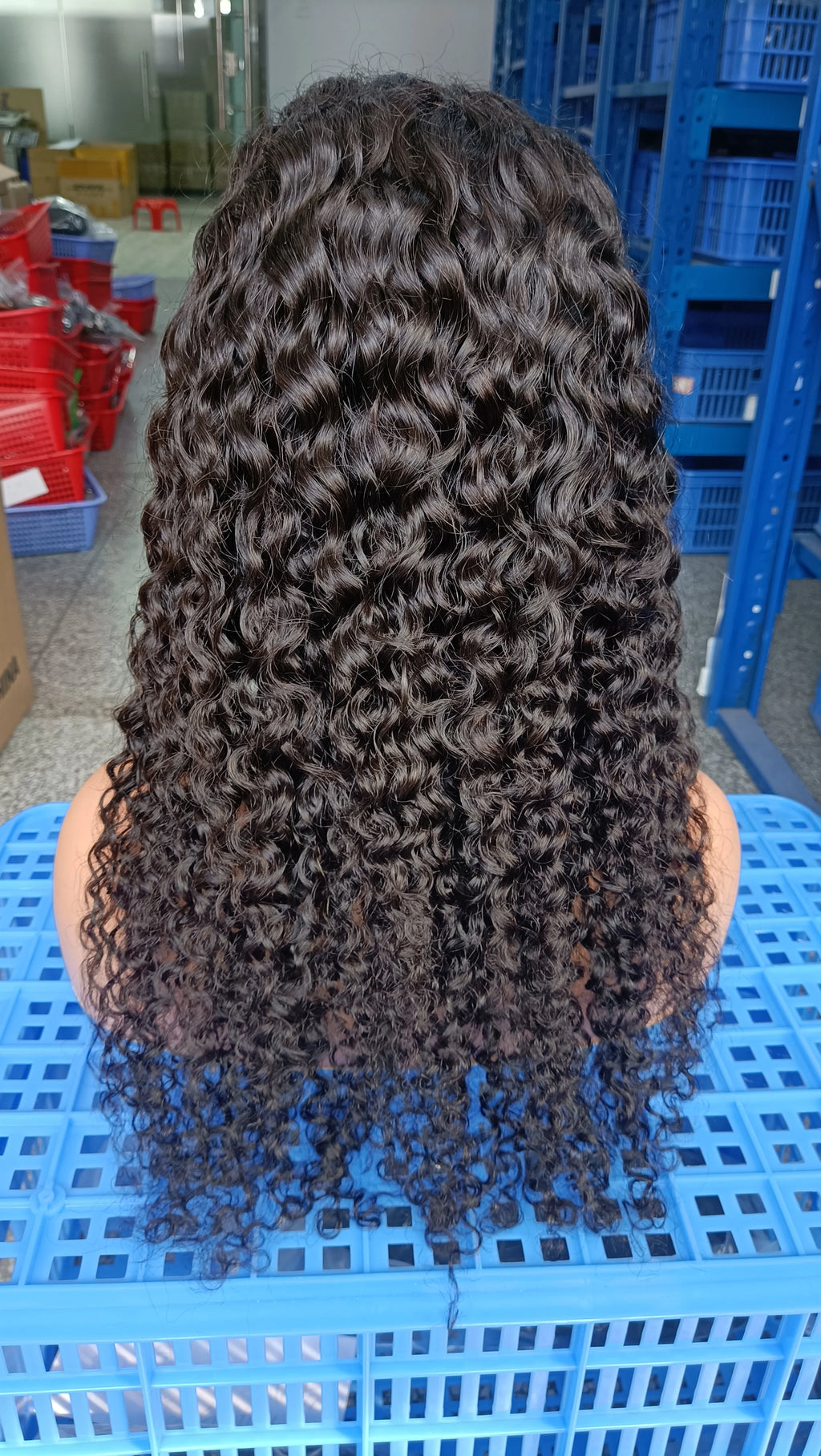 40 Inch Human Hair Wig Deep Wave 13X6 Hd Curly Lace Glueless Human Hair 100 Frontal  7X5 Lace Wigs Natural Black  Curly Wig