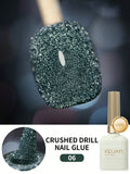 15ml 12Colors Reflective Disco Diamonds Gel Nail Polish With the Holographic Glitter Diamond Collection Gel Nail Polish