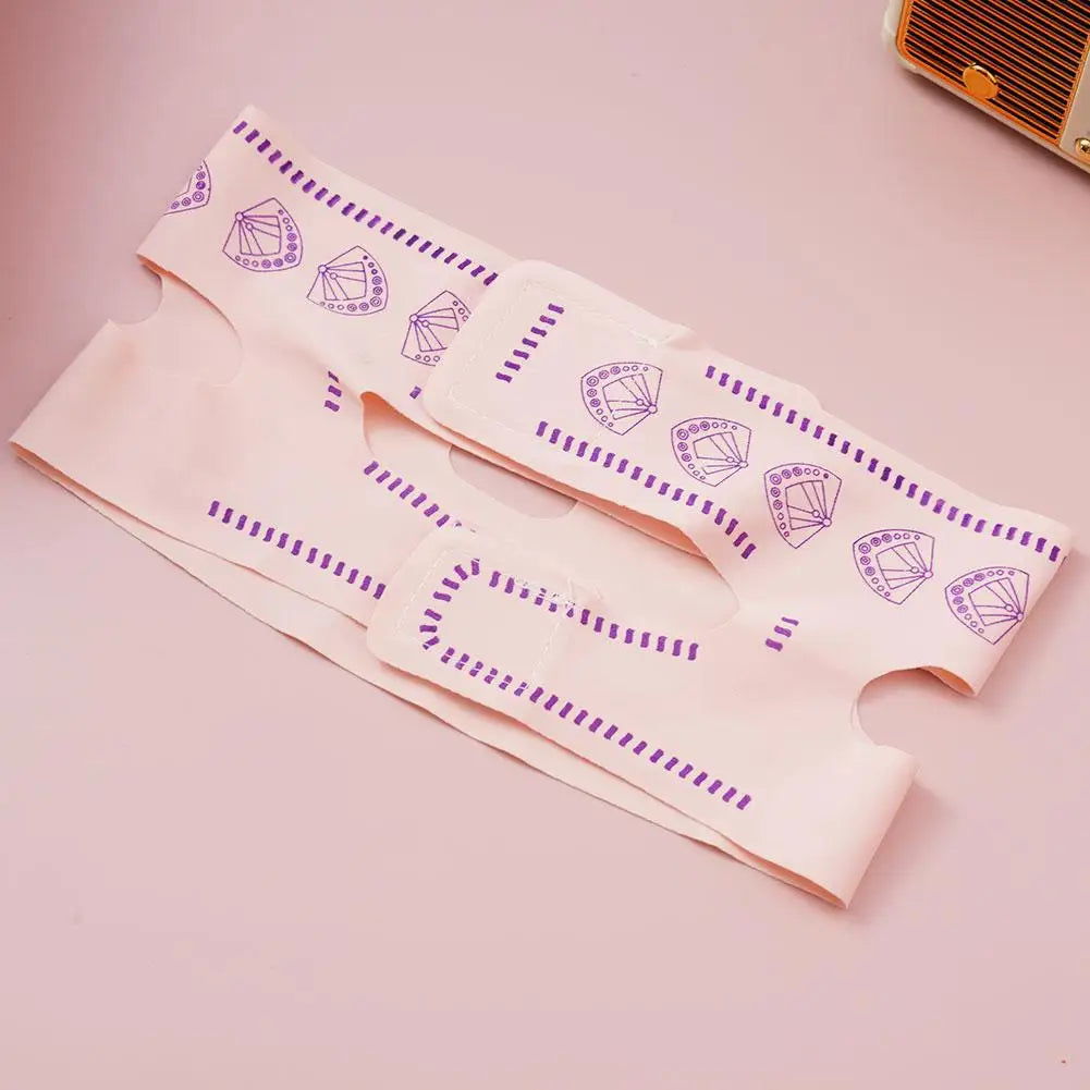 2Packs V Line Face Lifting Straps -Upgraded Mask Shaper for Jawline, V Shaped Slimming Face Strap, Reusable Face Chin Lift Strap