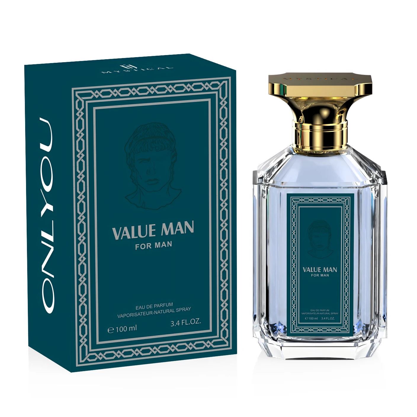 100ML 3.4FL.OZ Men's Perfume - Fougere Notes Fresh Spicy Fragrance Inspired by Ero Eau de Parfum Ideal Gift For Men