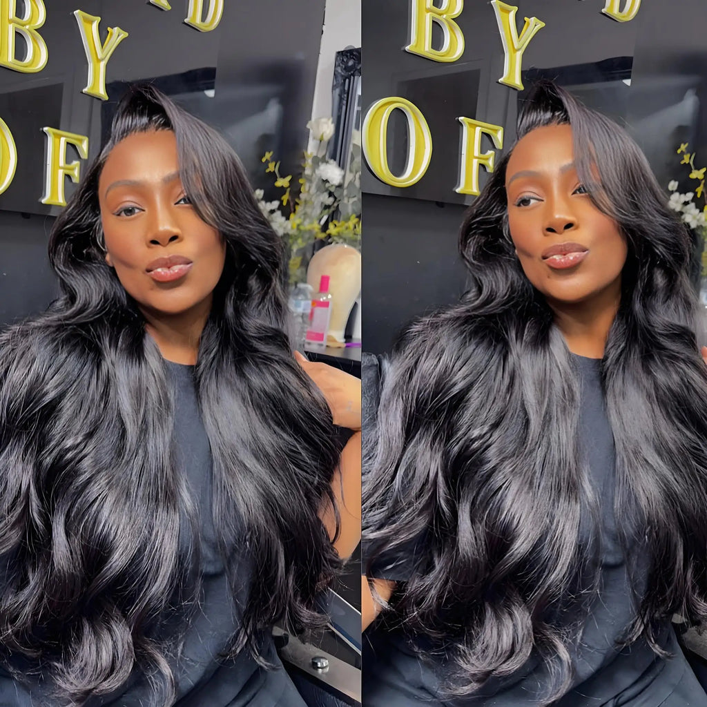 30 40 Inch Body Wave 13x6 HD Lace Frontal Wig Human Hair 13x4 Lace Front Wigs 4x4 5x5 360 Brazilian Pre Plucked Lace For Women