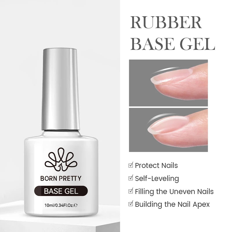 BORN PRETTY Water Light Cat Magnetic Gel Nail Polish Nude Milk White Jelly Color Semi Permanent Soak Off UV LED Gel Varnish DIY