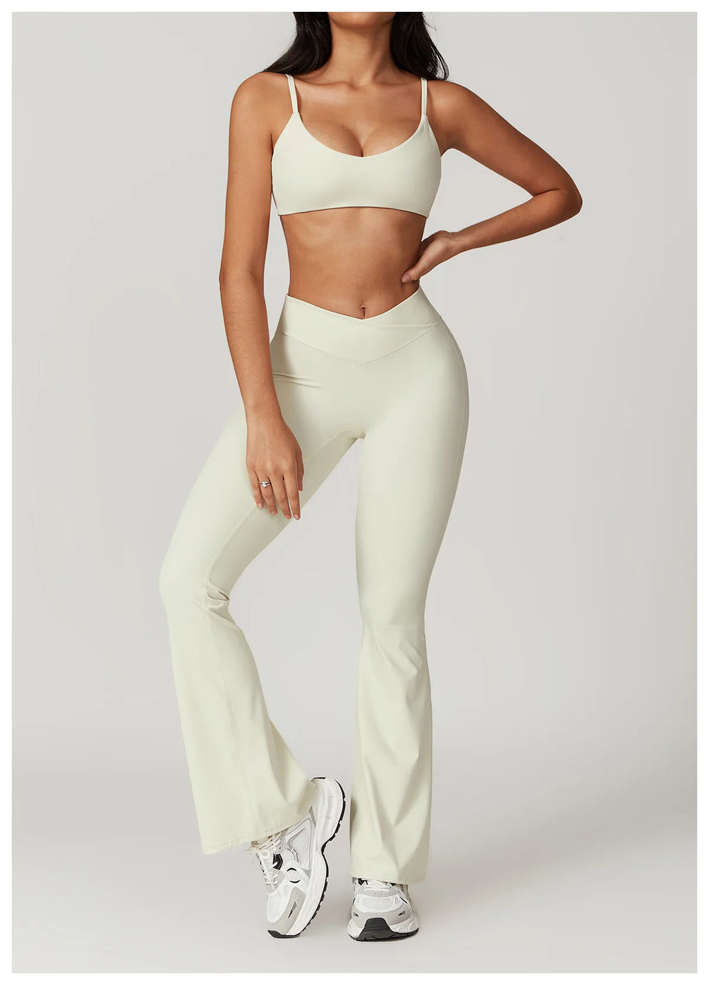 2 Pieces Yoga Set Gym Clothes Sportswear Yoga Suits For Women Fitness Short Sleeve Crop Top Tracksuits Sports Bra Gym Leggings