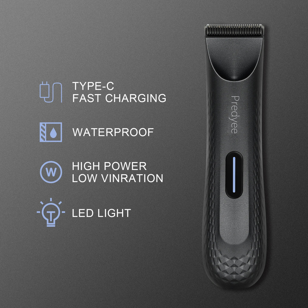 CleanCut Pro - Rasuradora Corporal Impermeable de Precisión