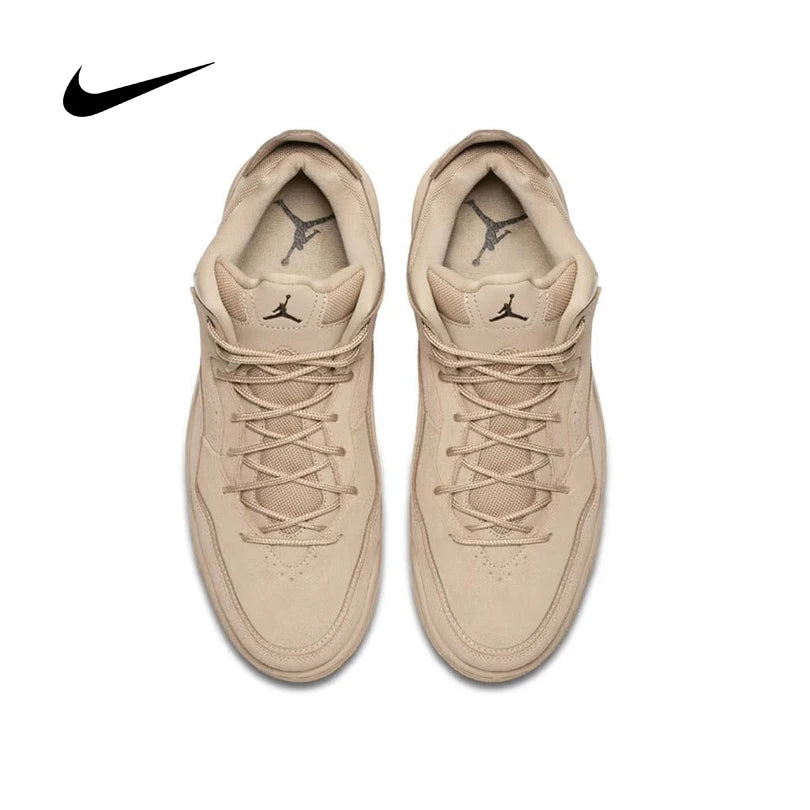 Nike Unisex Air Jordan Courtside 23 Sneakers Black White Retro Durable Casual Sports Basketball Shoes AT0057-200