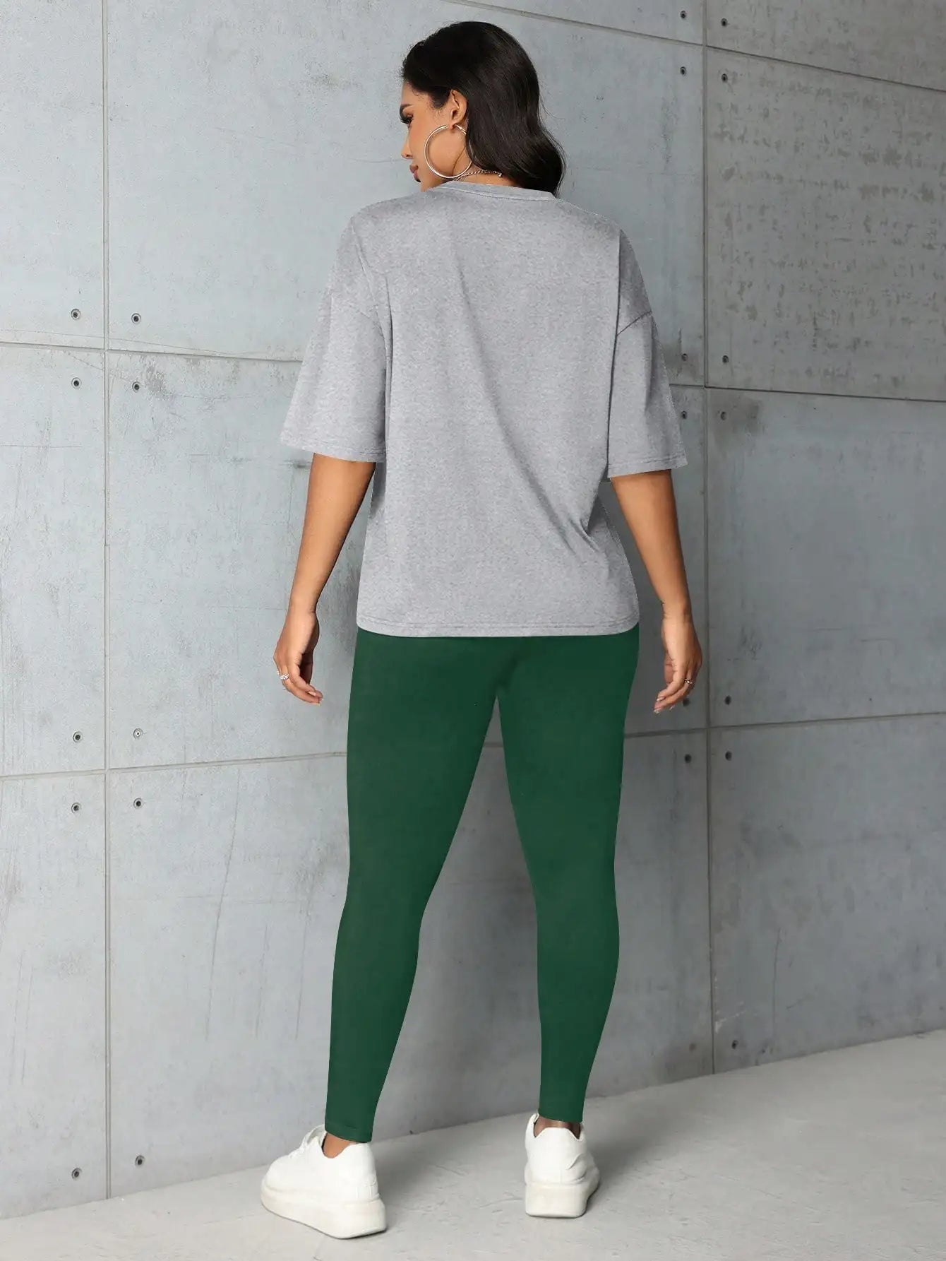 Crown Letter Print Pants Set Y2K Summer Round Neck Graphic Short Sleeve T-shirt & Skinny Pants Suit 2 Piece Sets Women Outfit