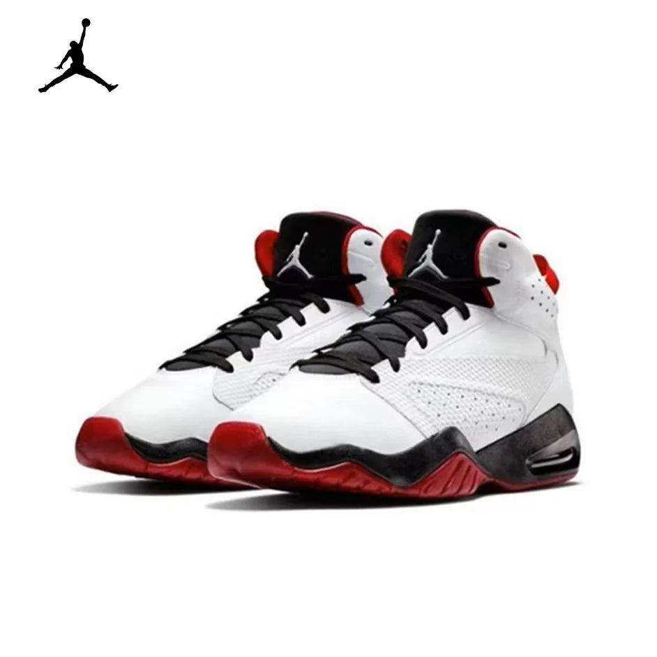 Jordan stylish versatile shock-absorbing slip-resistant durable mid-cut retro basketball shoes AR4430-106