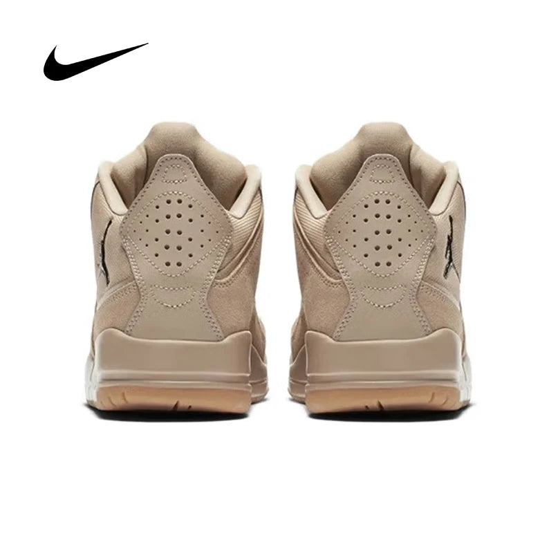 Nike Unisex Air Jordan Courtside 23 Sneakers Black White Retro Durable Casual Sports Basketball Shoes AT0057-200