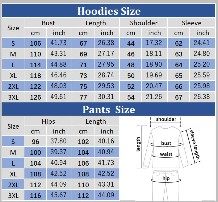 High Quality Hoodies Sets Women Clothing 2025 New in Pants Suits Fashion Brand Print 2 Piece Outifts Tracksuit for Women and Men