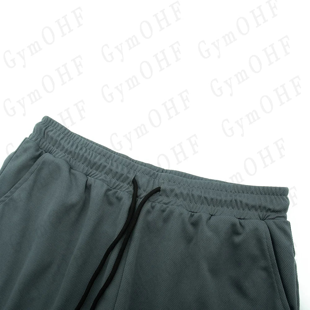 Goku Anime Running Shorts Men Fitness Gym Training 2 in 1 Sports Shorts Quick Dry Workout Jogging Double Deck Shorts