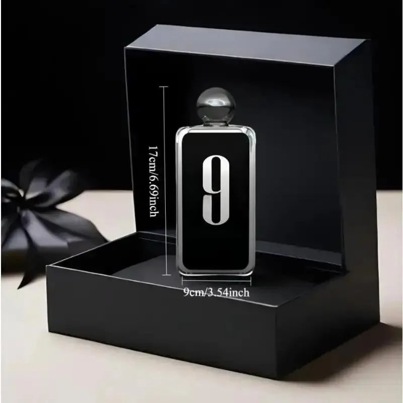 9pm EDP - 100ML (3.4Oz) By For Men- Long Lasting Fresh Men's Fragrance Vanilla Scented Perfume Floral Bergamot