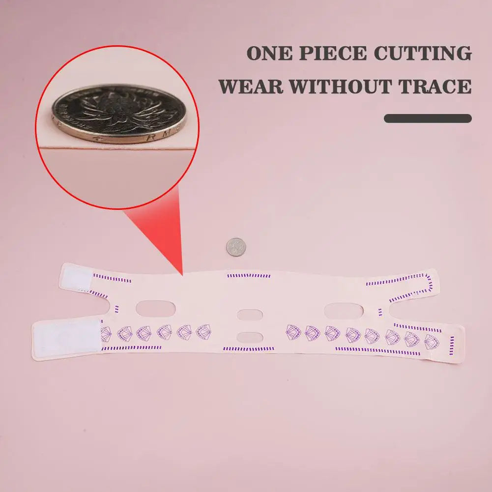 2Packs V Line Face Lifting Straps -Upgraded Mask Shaper for Jawline, V Shaped Slimming Face Strap, Reusable Face Chin Lift Strap