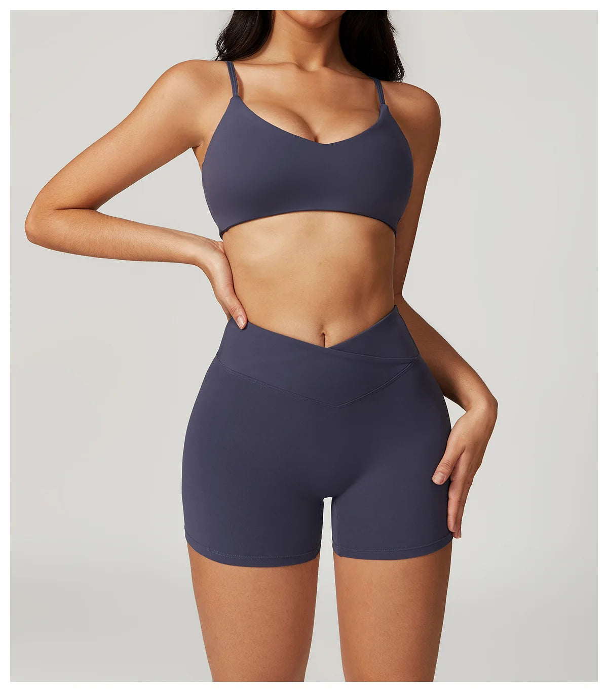 2 Pieces Yoga Set Gym Clothes Sportswear Yoga Suits For Women Fitness Short Sleeve Crop Top Tracksuits Sports Bra Gym Leggings