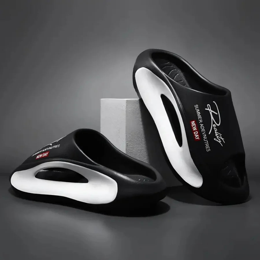 Men's and women's slippers Fashion non-slip couple slippers EVA 2 color 36-45