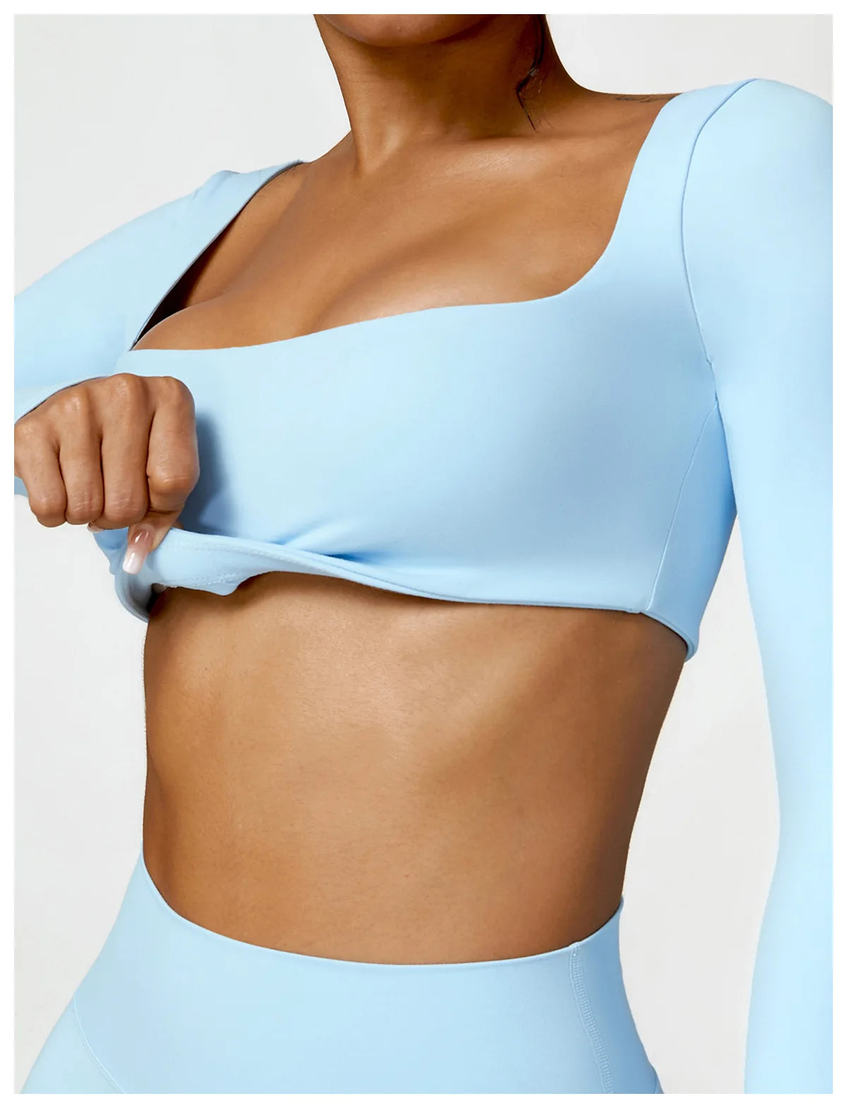 Women 2-Piece Sports Set Quick Drying For Gym Running Training Long Sleeve Sports T-Shirt Yoga Clothing Women Gym Sports Clothin
