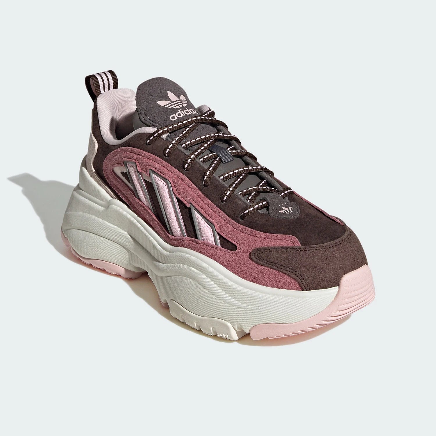 Adidas genuine genuine Three Stripes Women's Classic Thick Sole Sport Dad Shoes JS1657