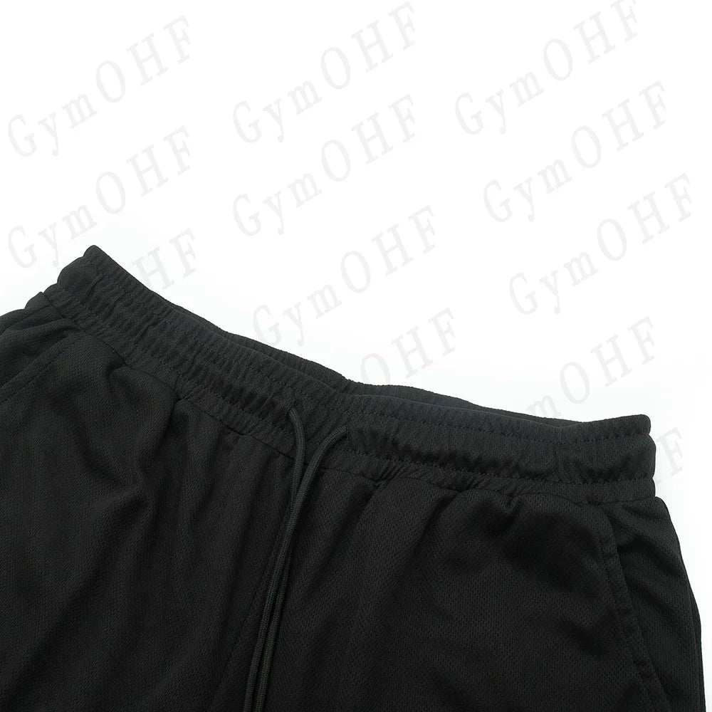 Goku Anime Running Shorts Men Fitness Gym Training 2 in 1 Sports Shorts Quick Dry Workout Jogging Double Deck Shorts