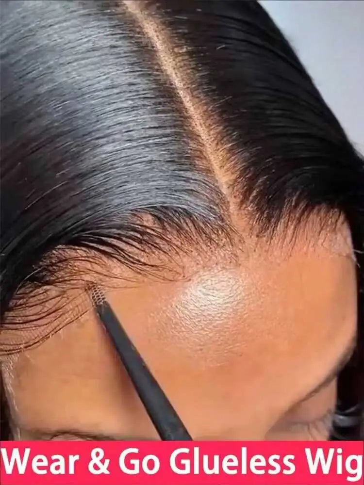 Straight 40 Inch 6x5 Pre Plucked Pre Cut Lace Glueless Wigs Human Hair 13X6 HD Lace Frontal Wig 250% Straight Human Hair Wigs