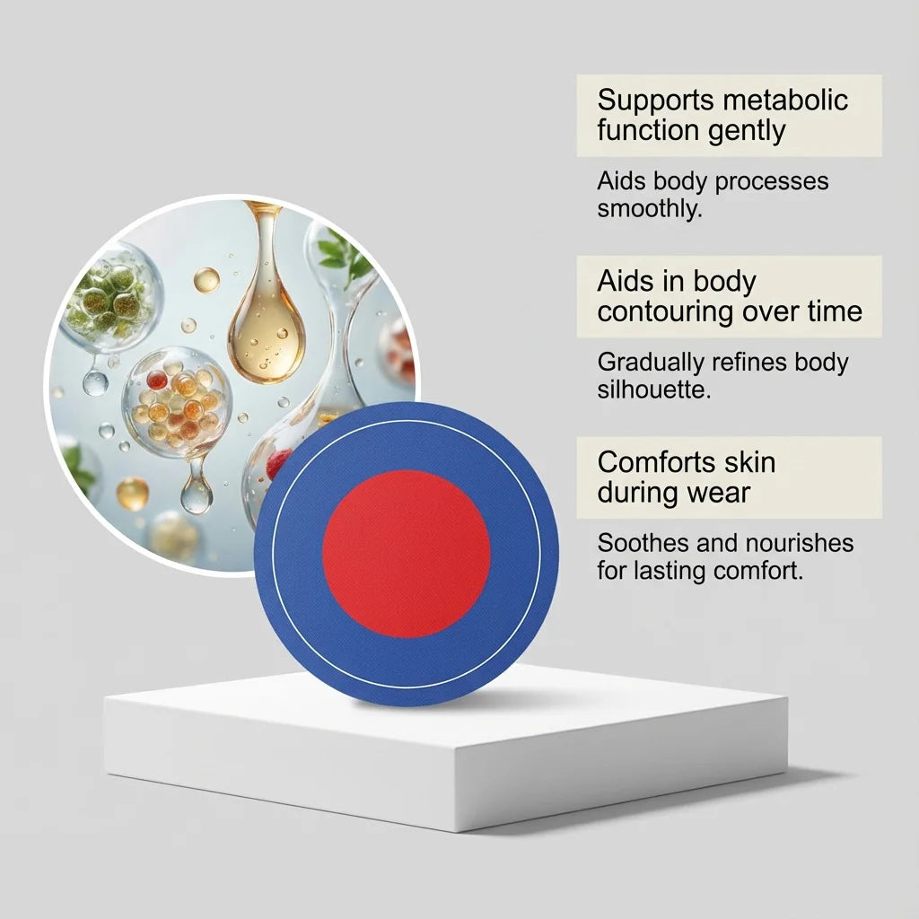 Body Care Patch Protects and Nourishes Skin Highlights Body Contours Lightweight Moisturizing Care Patches Portable