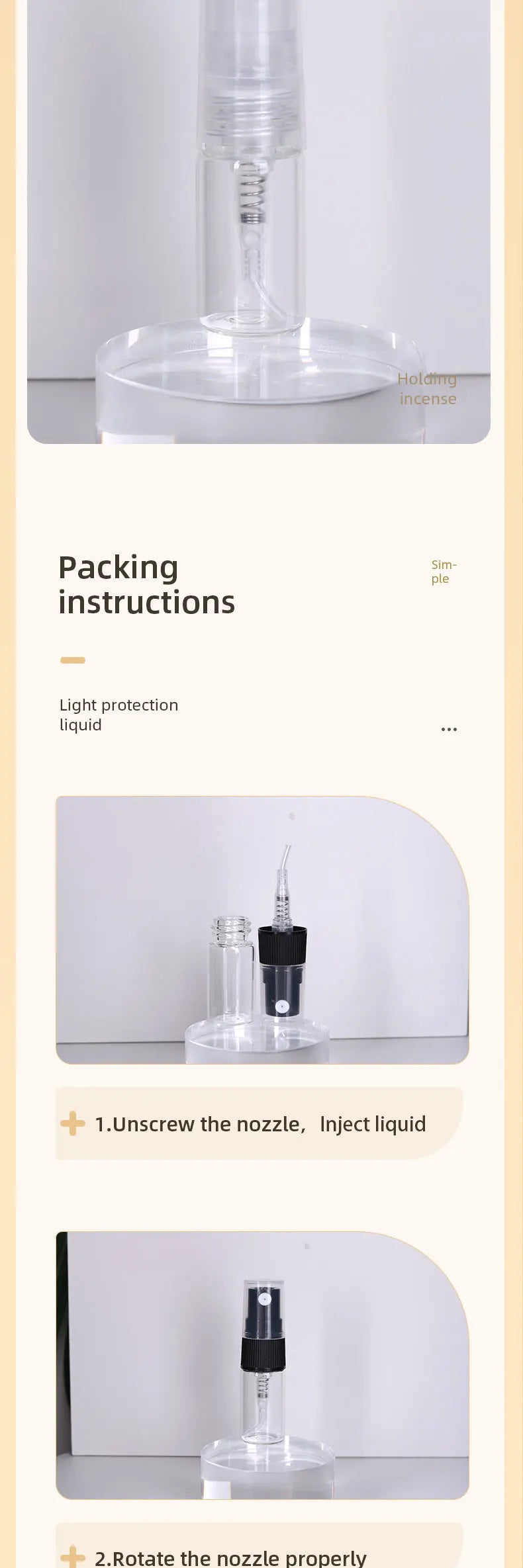 Hot sale 50/piece 2ml transparent glass perfume bottle disposable trial bottle mini travel portable cologne perfume bottle