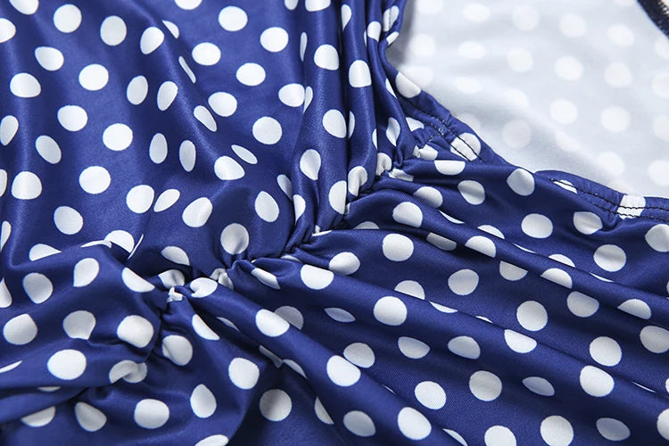 Nibber Hottie Women Dot Print 2 Piece Set Tracksuit Sexy Backless Halter Tank Tops+Leggings Matching Streetwear Stretch Outfits