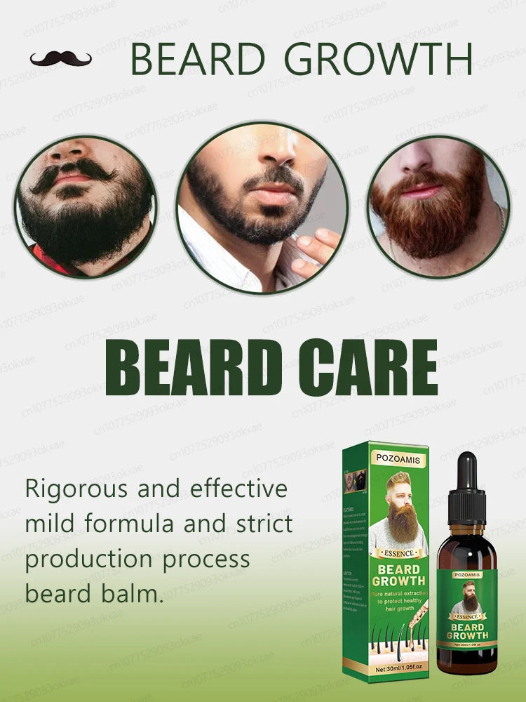 A must-have for every man, this beard transformation tool! From sparse to thick, from frizzy to smooth.
