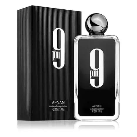 100ML 3.4FL.OZ 9PM Men's Perfume, Long Lasting Gourmet Oriental Notes Cologne, Eau de Parfum, Feronomas Perfume Hombre Perfume