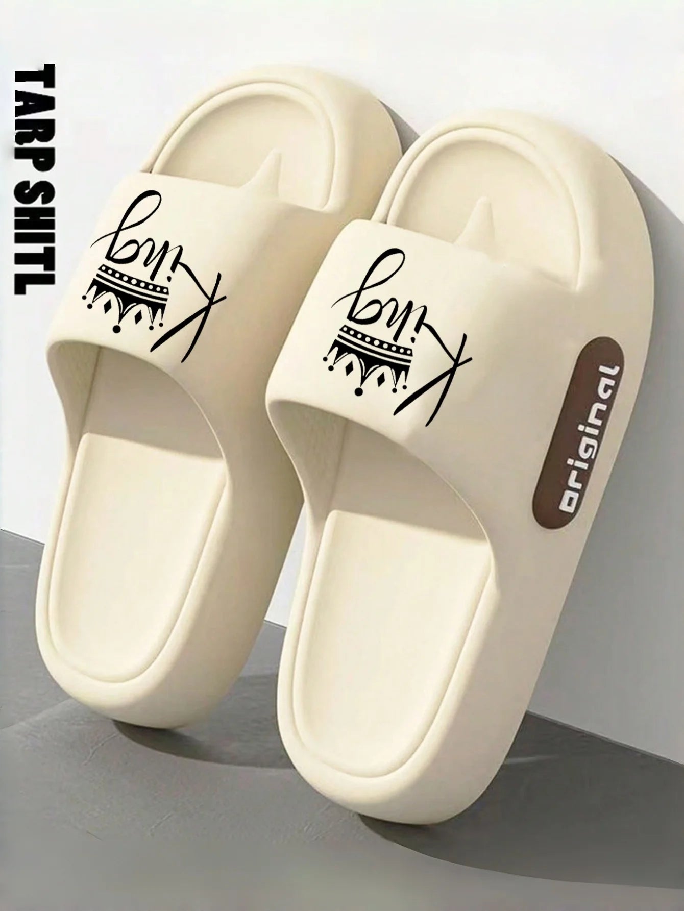 New Casual Innovative Design Men's Slippers Eva Soft Sole Lightweight Home Slippers High Quality Exclusive Brand Slippers