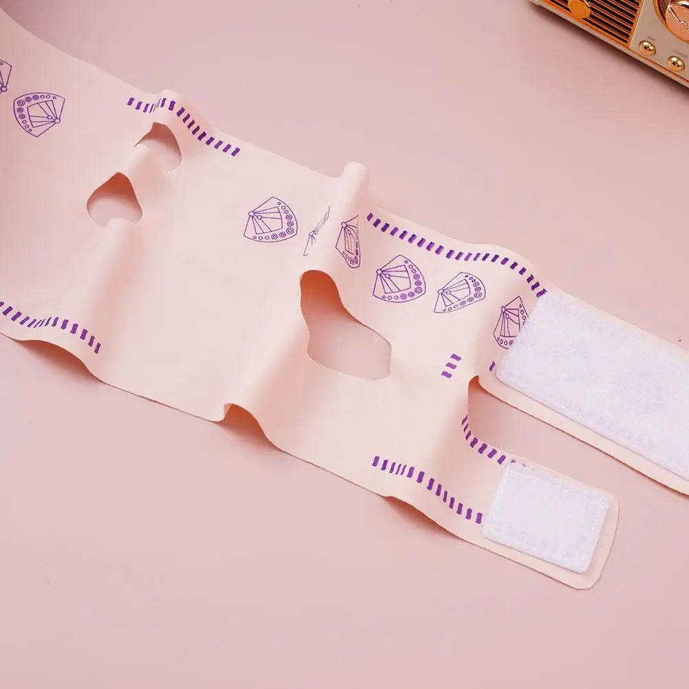 2Packs V Line Face Lifting Straps -Upgraded Mask Shaper for Jawline, V Shaped Slimming Face Strap, Reusable Face Chin Lift Strap