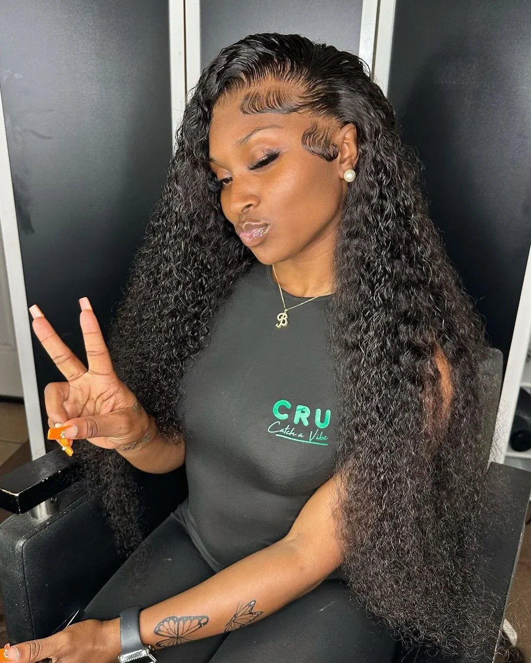 300% Density 40 46 Inch 13x6 HD Loose Deep Wave Lace Frontal Wig Brazilian 13x4 Water Curly Human Hair Wigs For Women Preplucked