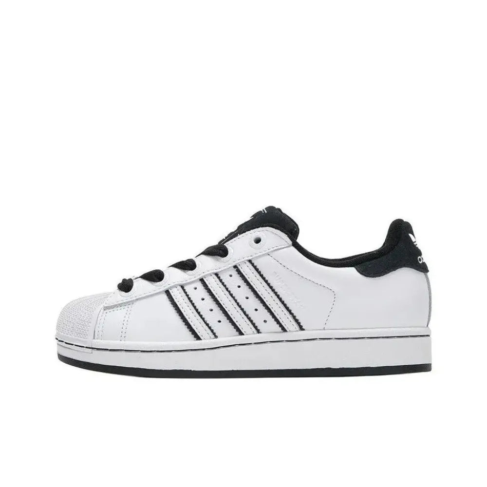 ADIDAS Originals Superstar 2 Comfortable and minimalist thin sole Comfortable and versatile Unisex style Low-top sneakers IH8659