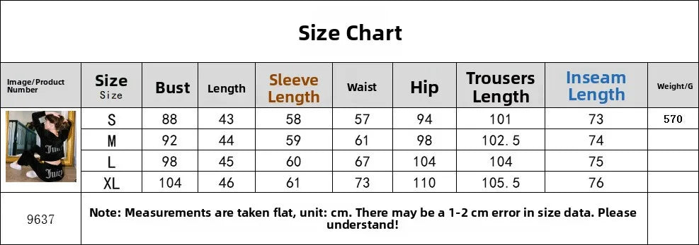 Ladies Casual Sportswear Set Pure Color Letter Rhinestone Long Sleeve Hoodie Loose Pants Two Piece Set Street Style Polyester