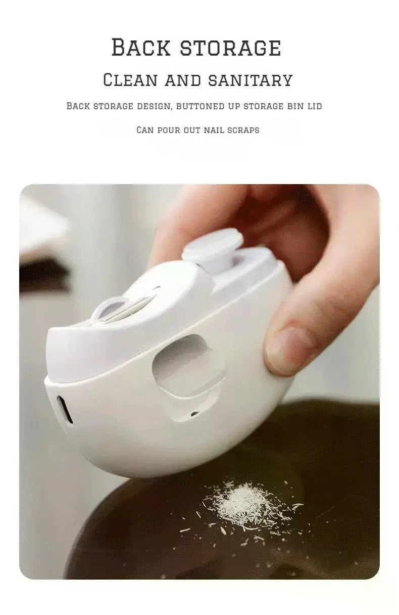 1 Pcs Electric Automatic Nail Clipper Manicure Nail Trimmer For Adult