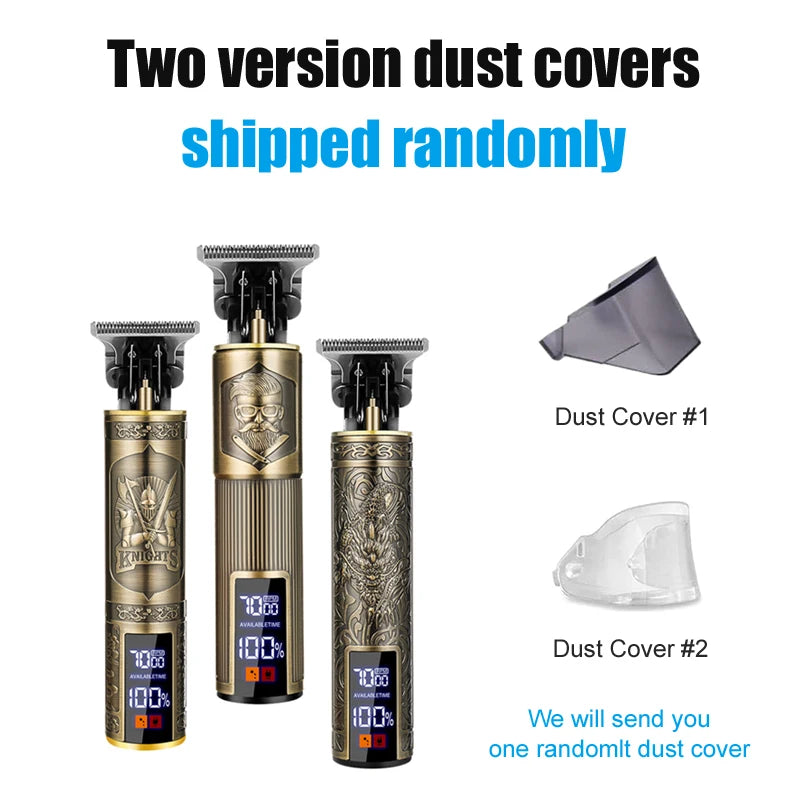 New！T9 Electric Hair Trimmer/Accessories | USB Professional Shaver | 0mm Bald Fade Cutting Machine Portable for Men Home Haircut