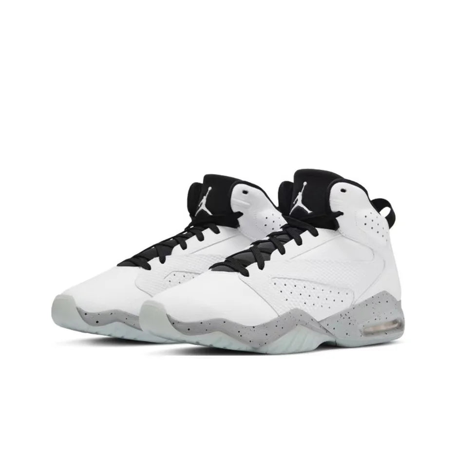 Jordan stylish versatile shock-absorbing slip-resistant durable mid-cut retro basketball shoes AR4430-106