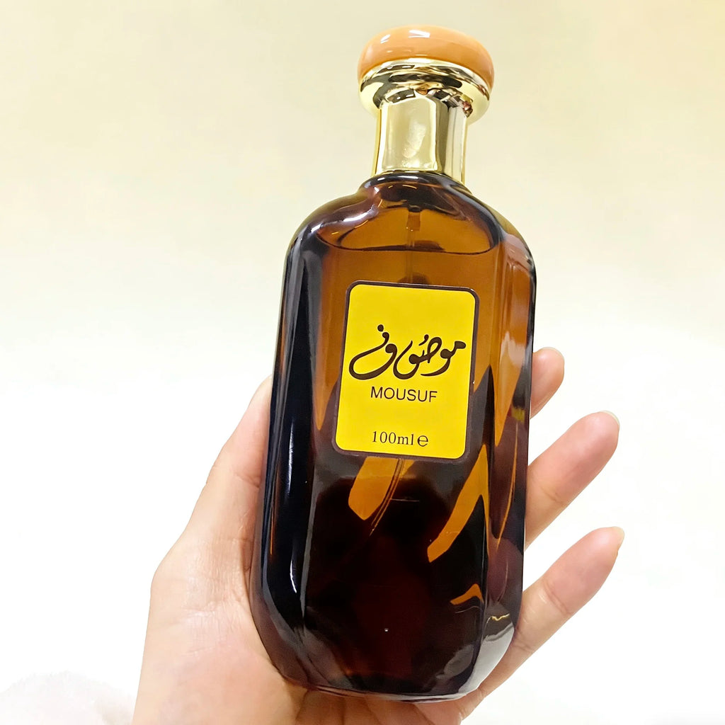100ML 3.4 FL.OZ Mousuf Intense Arabian Perfume for Men & Women EDP Longlasting Sweet, Musk Fragrance Spray for Unisex