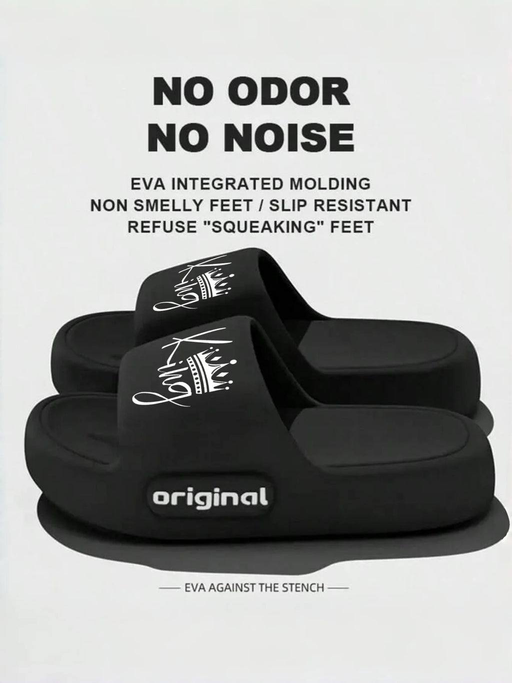 New Casual Innovative Design Men's Slippers Eva Soft Sole Lightweight Home Slippers High Quality Exclusive Brand Slippers