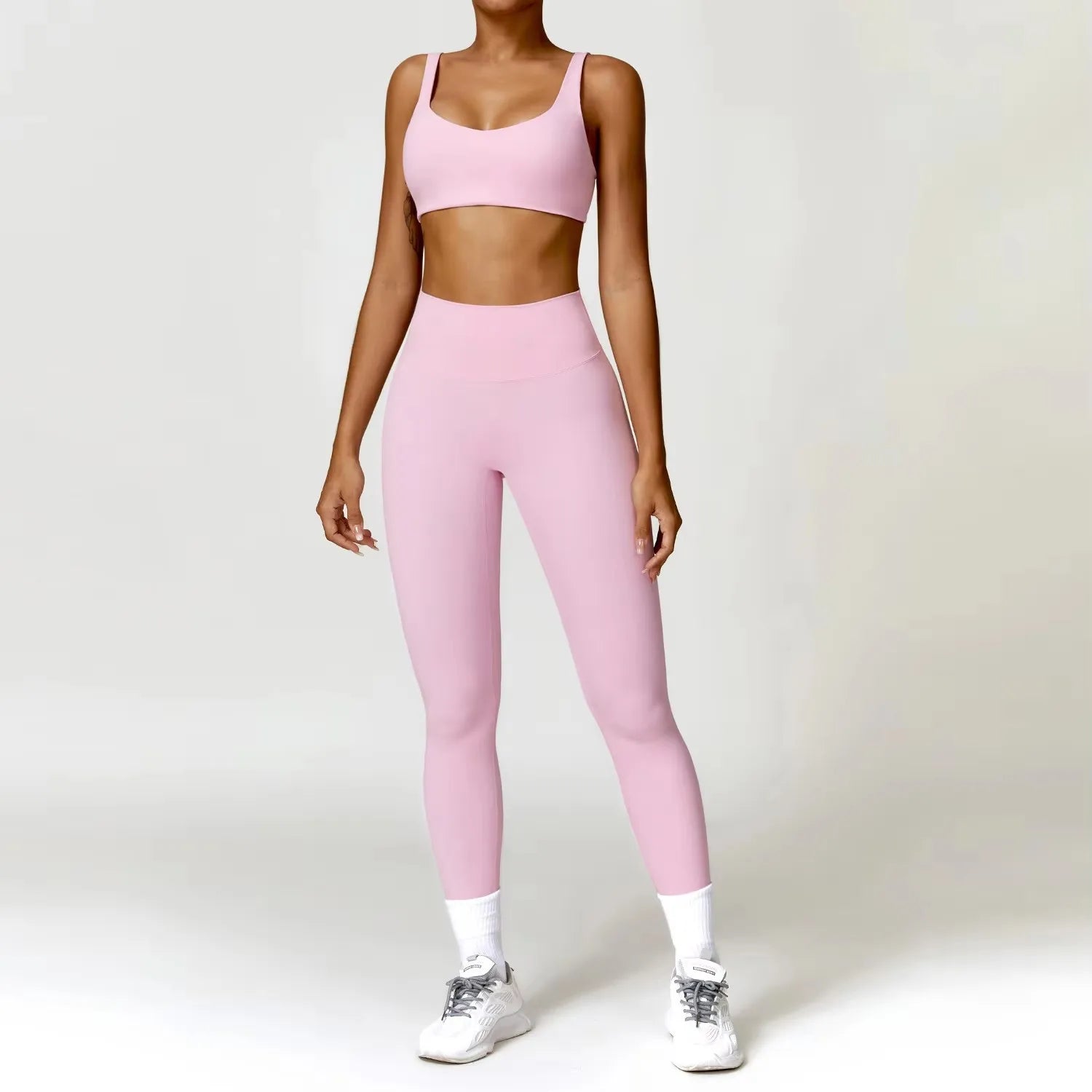 Women 2-Piece Sports Set Quick Drying For Gym Running Training Long Sleeve Sports T-Shirt Yoga Clothing Women Gym Sports Clothin